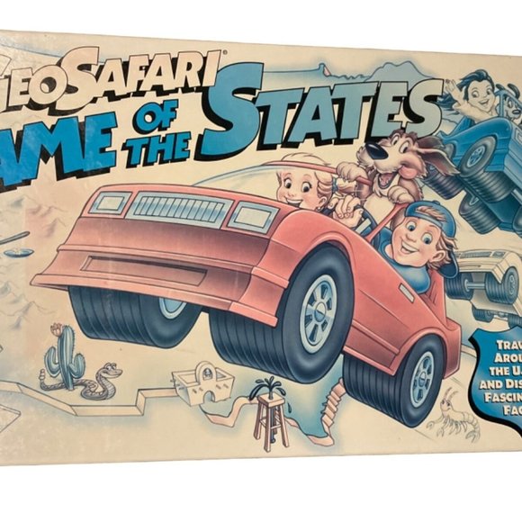 GeoSafari Game of the States by Educational Insights Complete Vintage 1991 - Picture 1 of 16